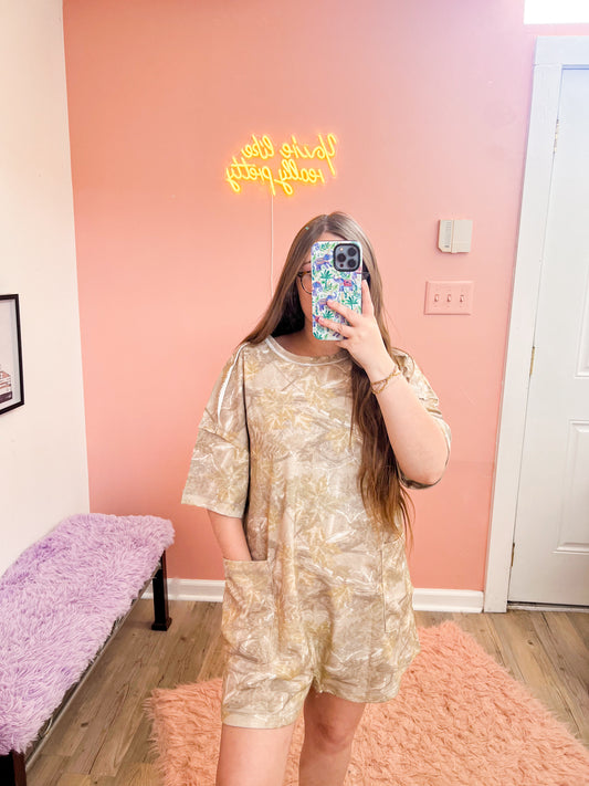 Wooden Escape Romper