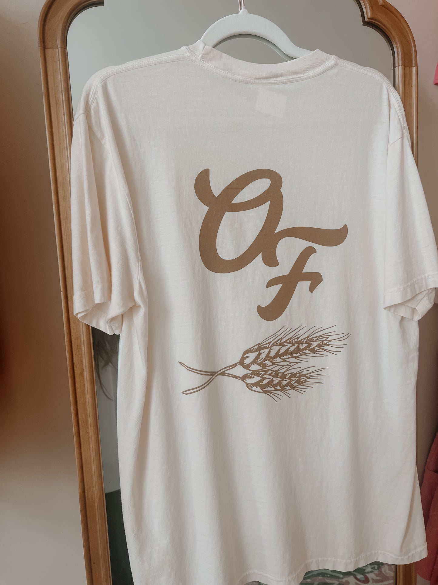 Cream & Wheat Tee - Open Field Outfitters