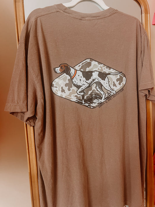 Huntin' Dog Tee | Grain & Grit Outfitters