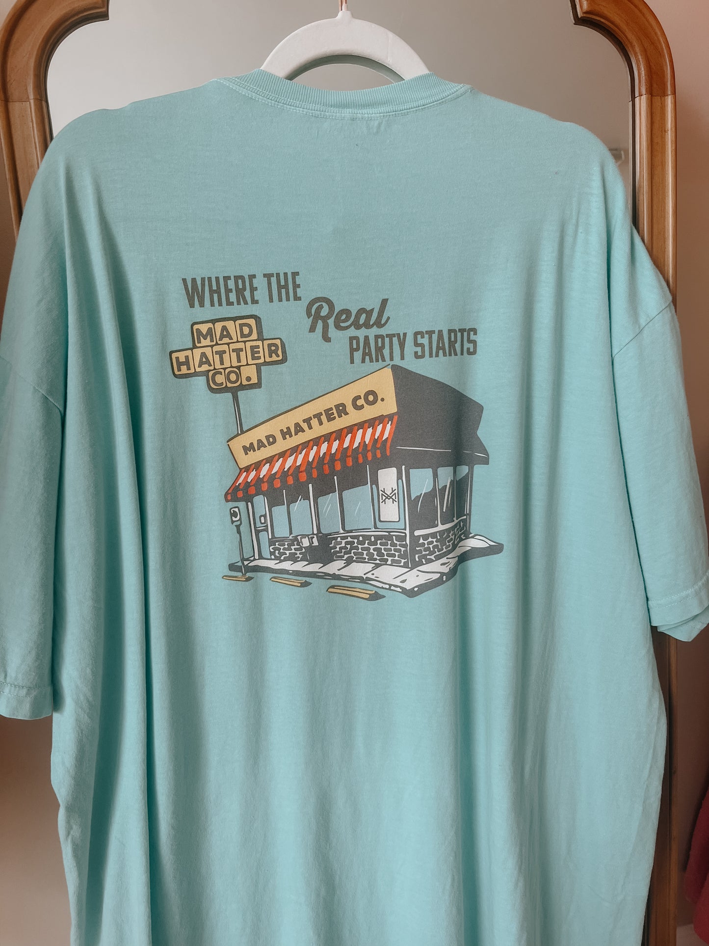 Where The Real Party Starts Tee