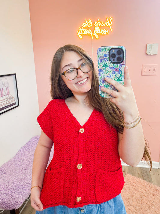 Picnic Date Sweater Top
