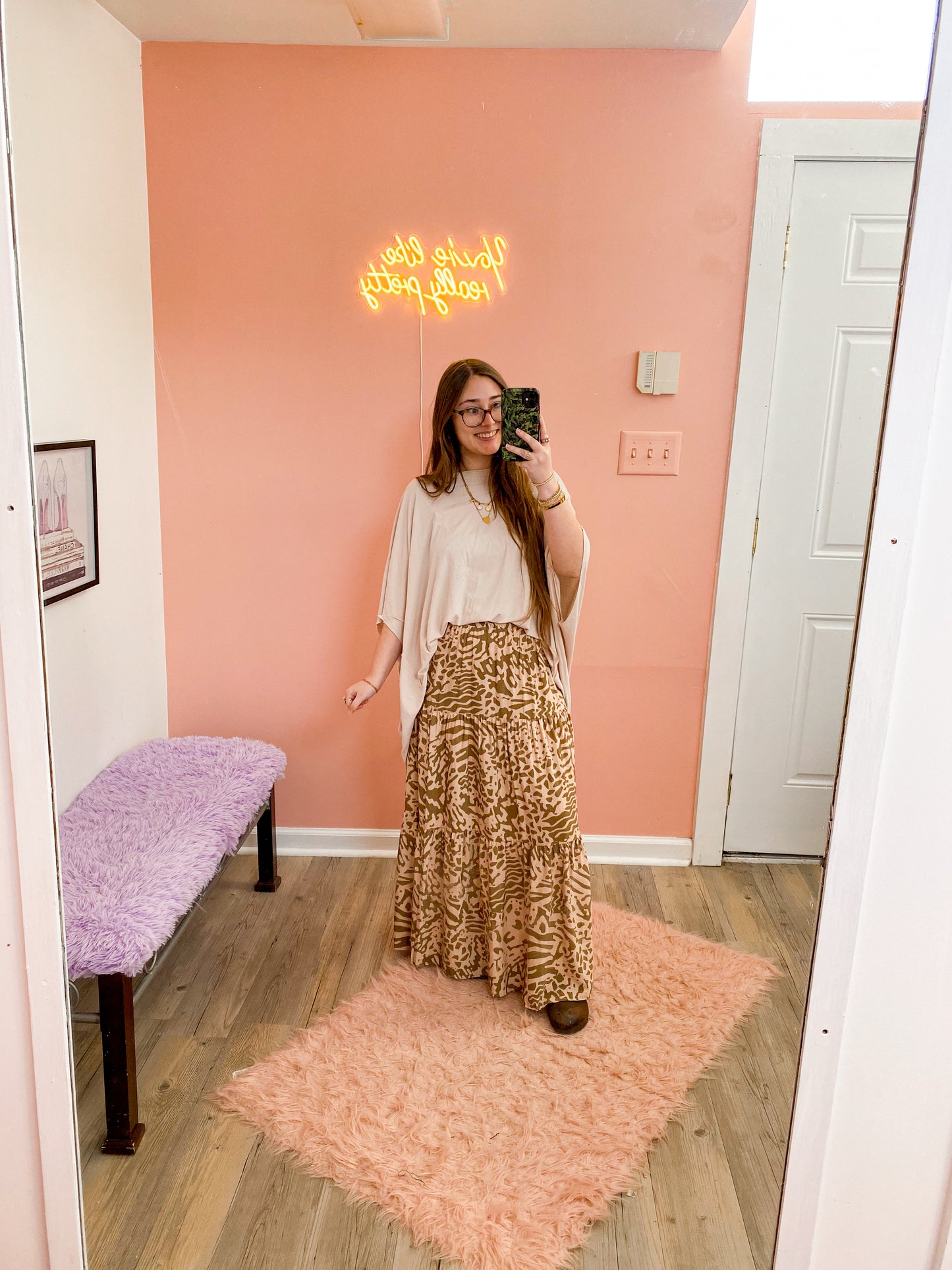 Soft Spot Maxi Skirt