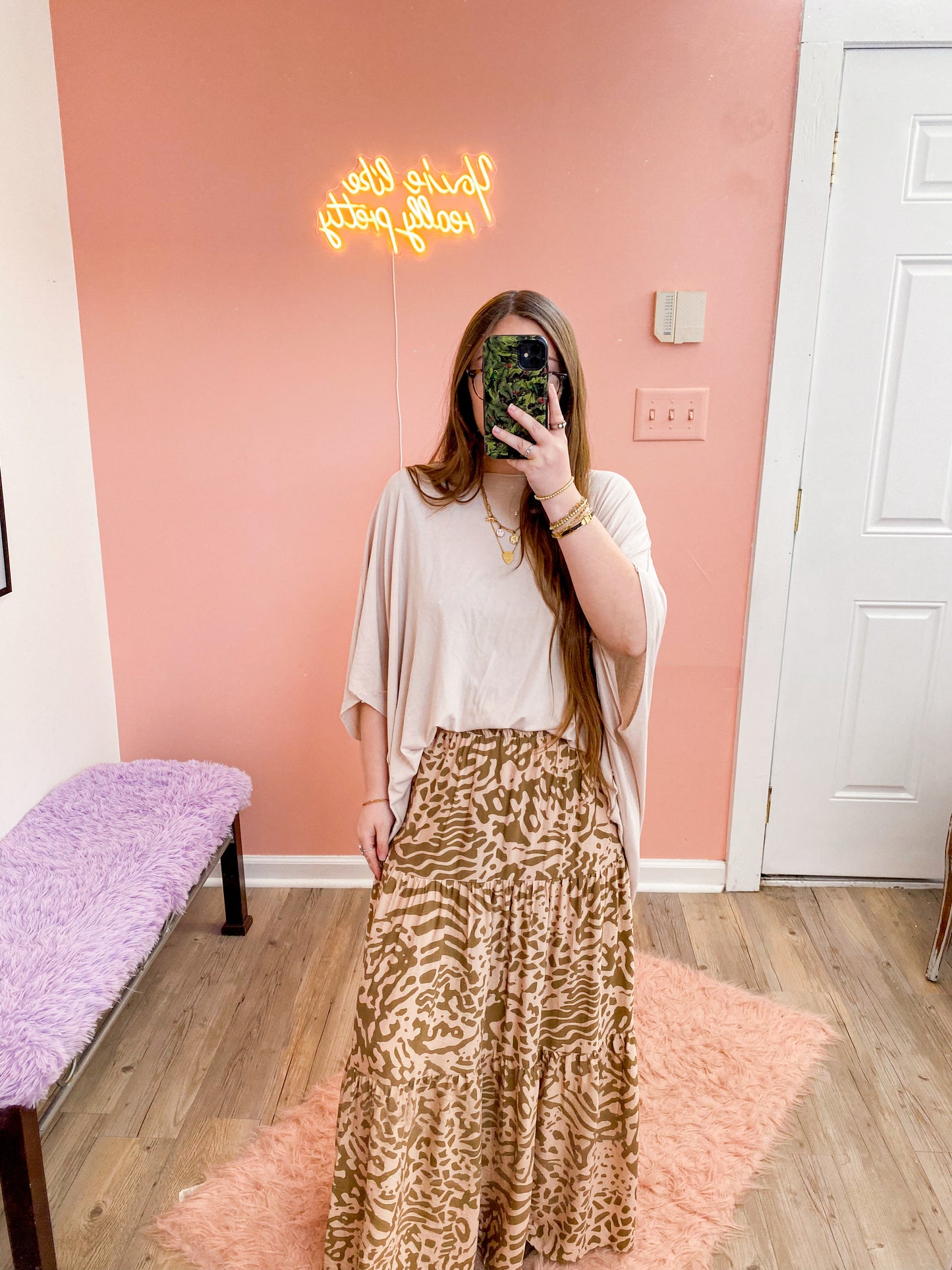 Soft Spot Maxi Skirt