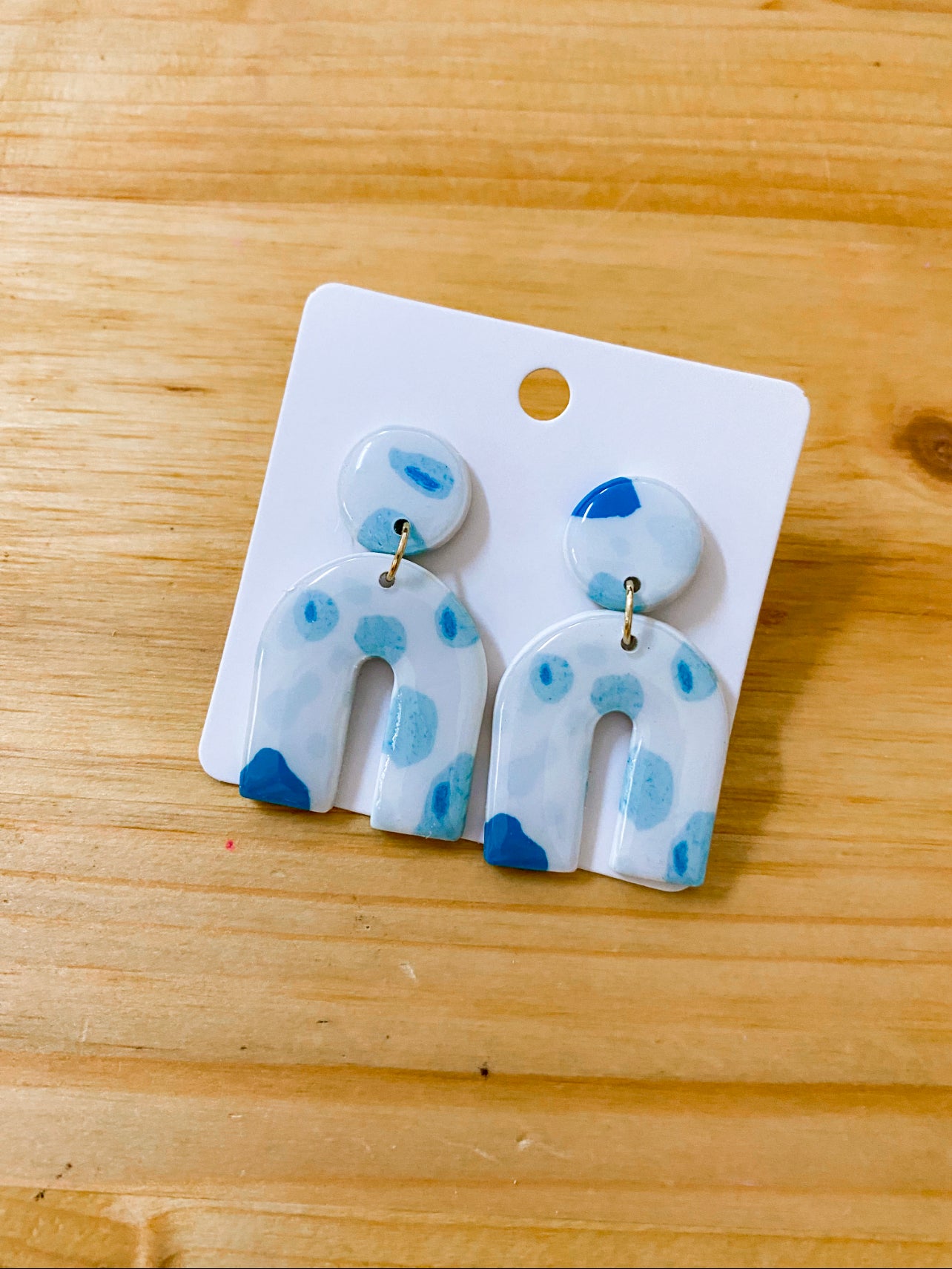 Blue Blitz Earrings