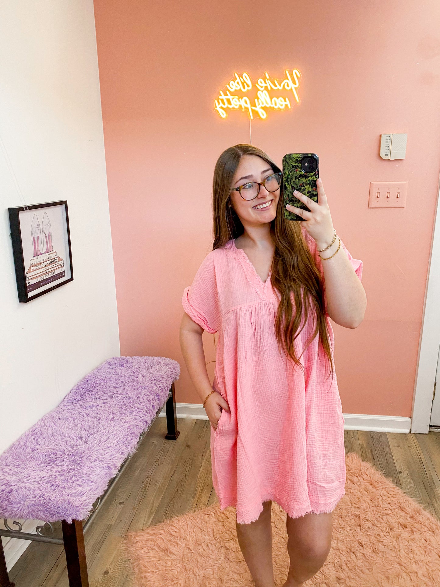 Thrown On & Go Dress