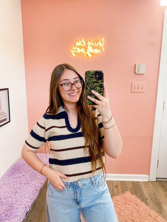 Sweet Stripes Top