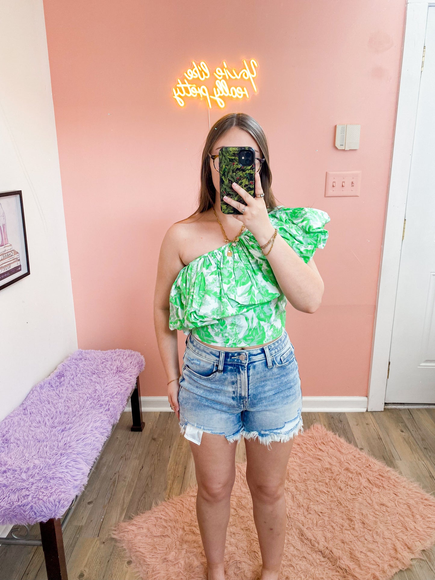 Palm Party Top