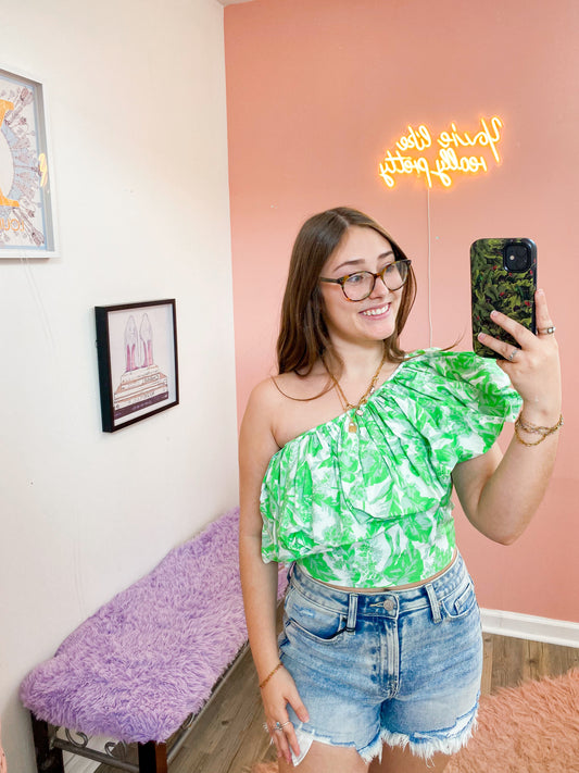 Palm Party Top