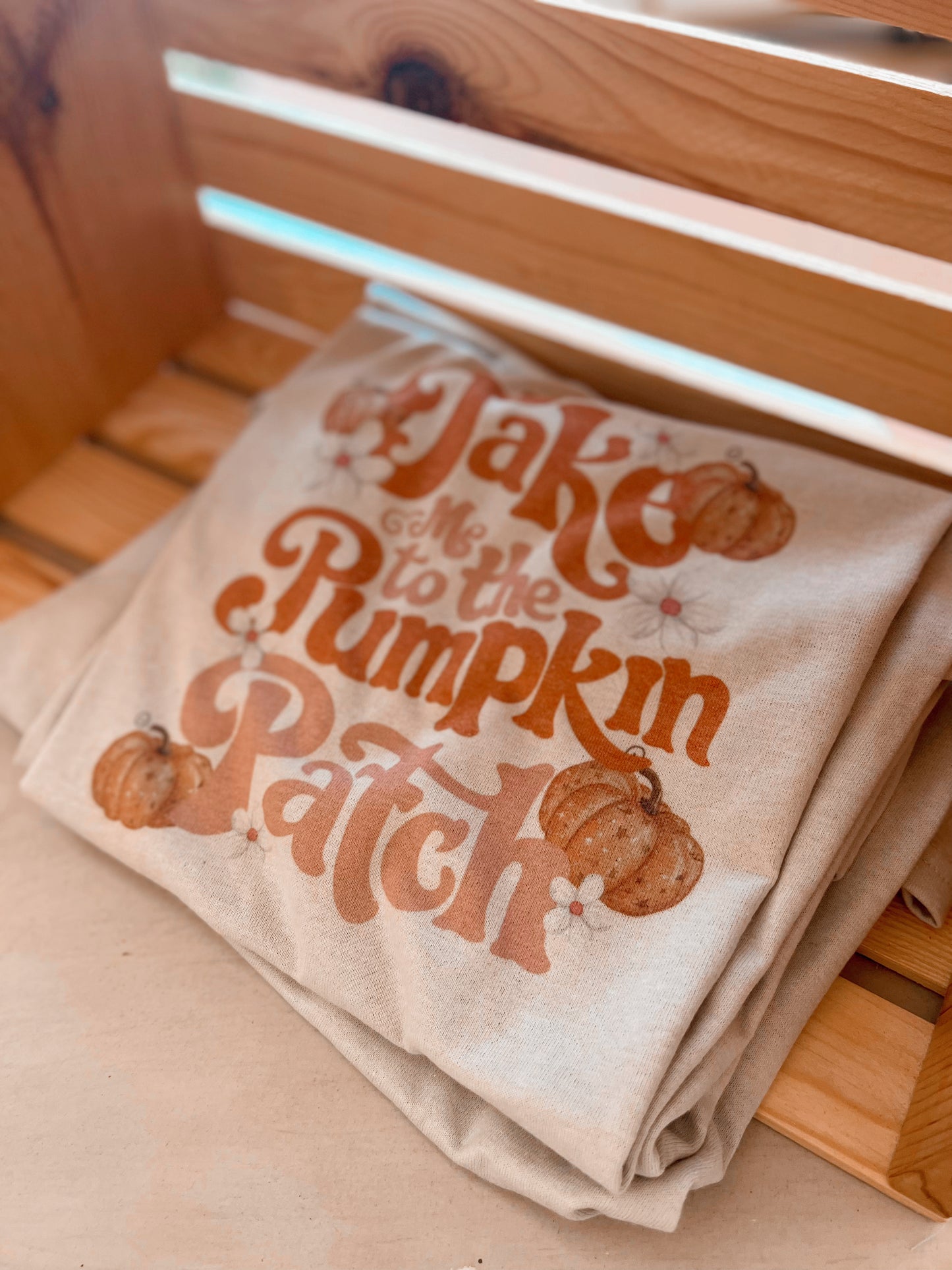 Take Me To The Pumpkin Patch Graphic Tee