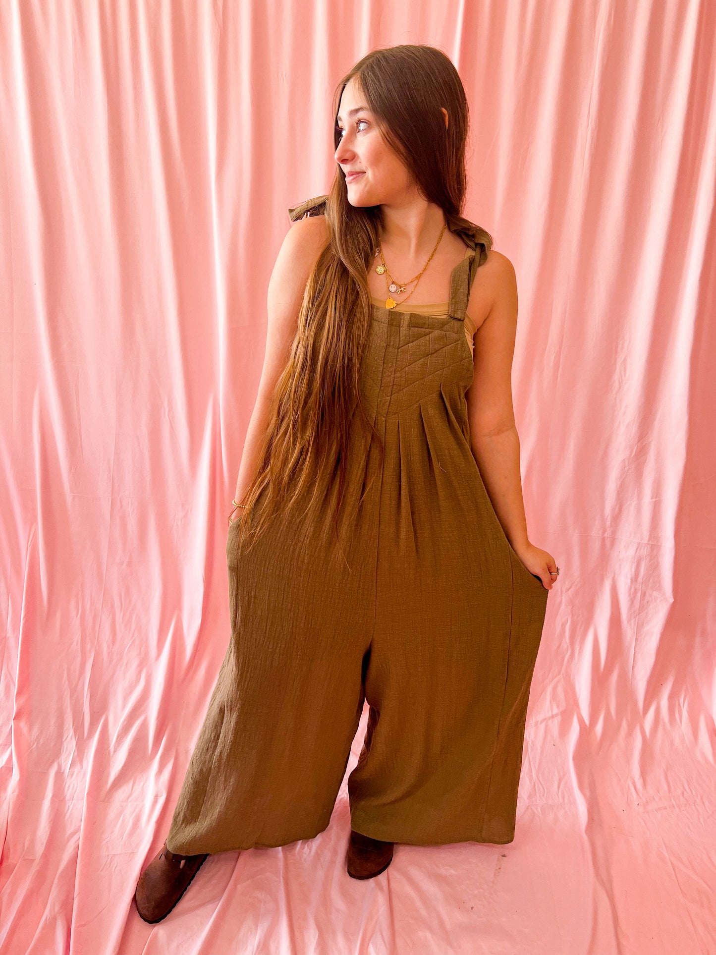 Maple & Mocha Overalls