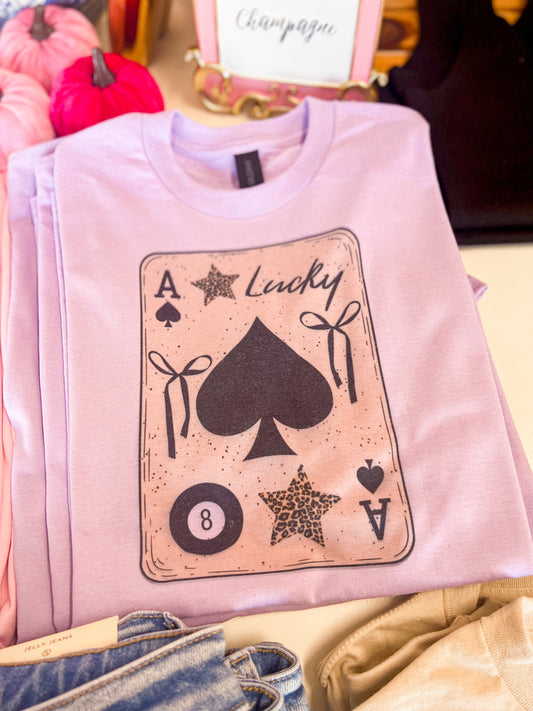 Lucky Card Tee