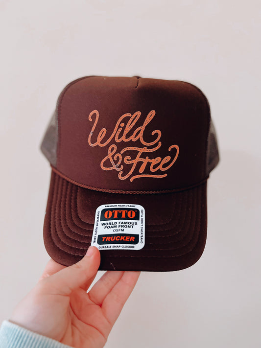 Wild & Free Trucker Hat