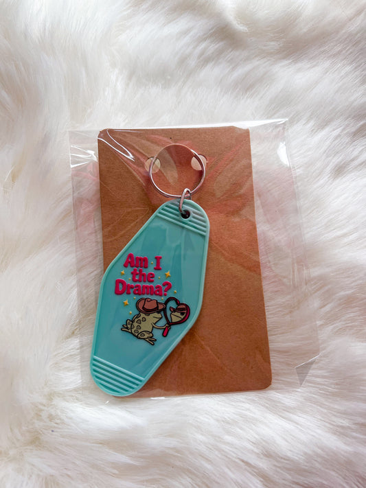 Am I the Drama? Motel Keychain