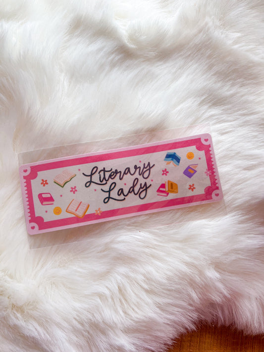 Literary Lady Bookmark