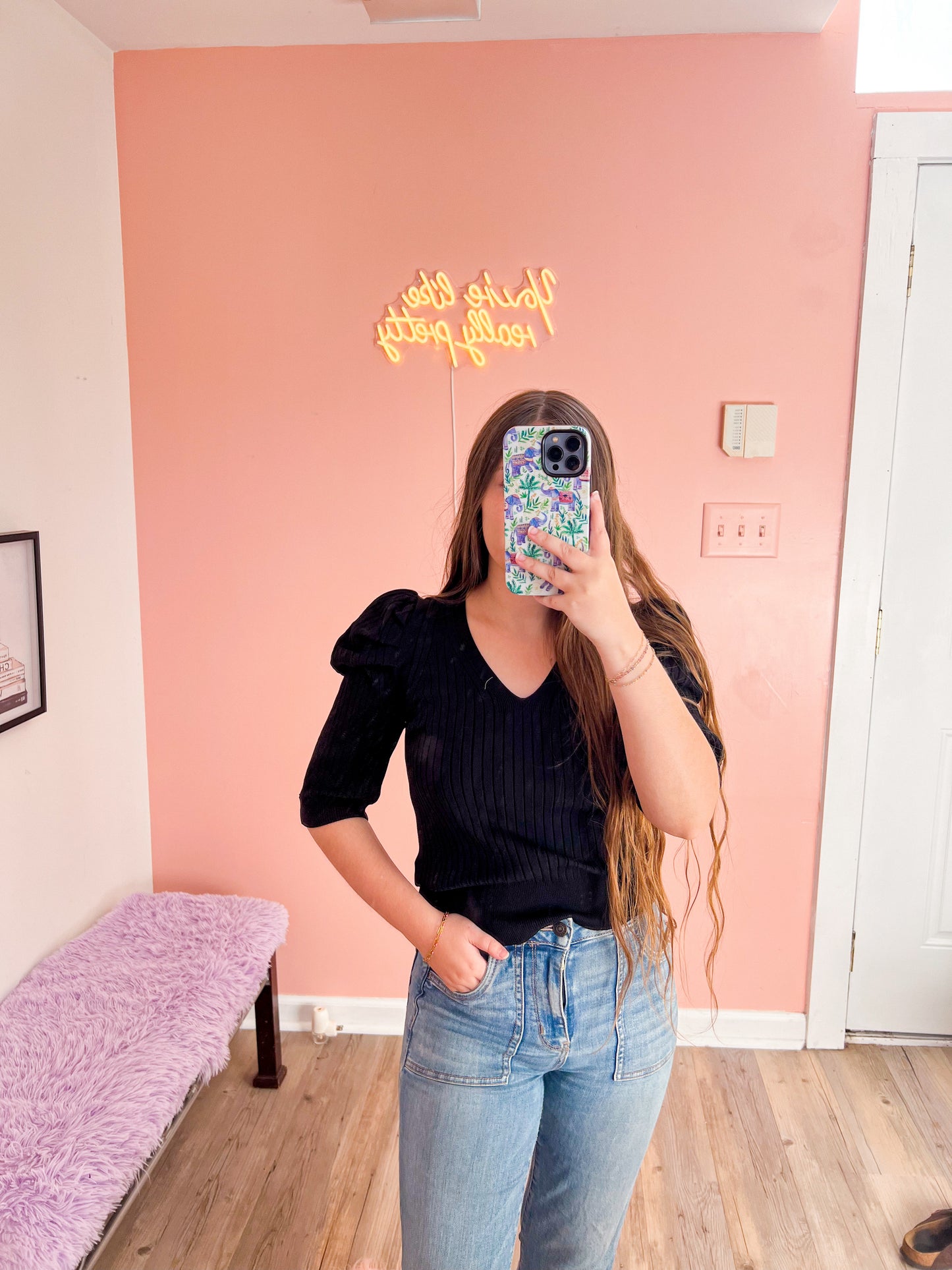 Classic Charm Sweater Top