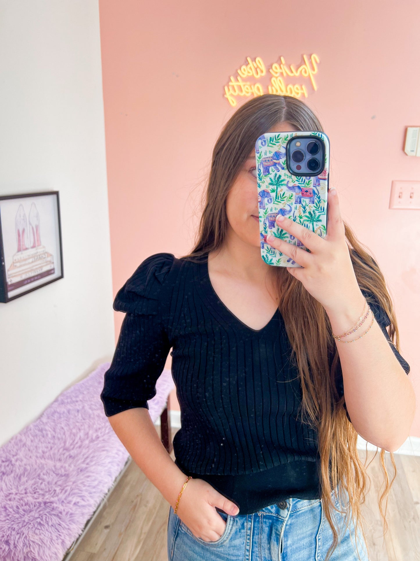 Classic Charm Sweater Top