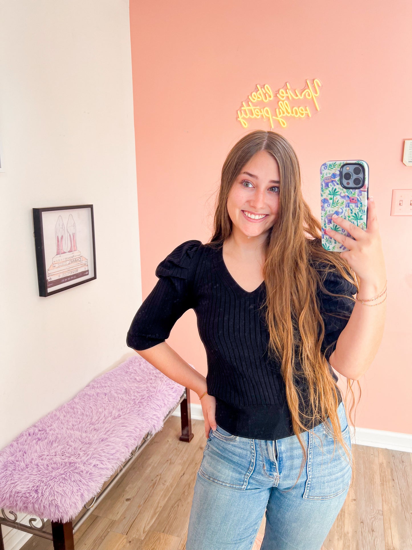 Classic Charm Sweater Top