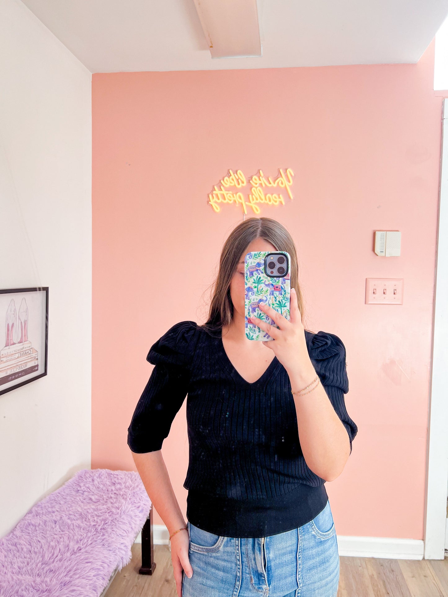 Classic Charm Sweater Top