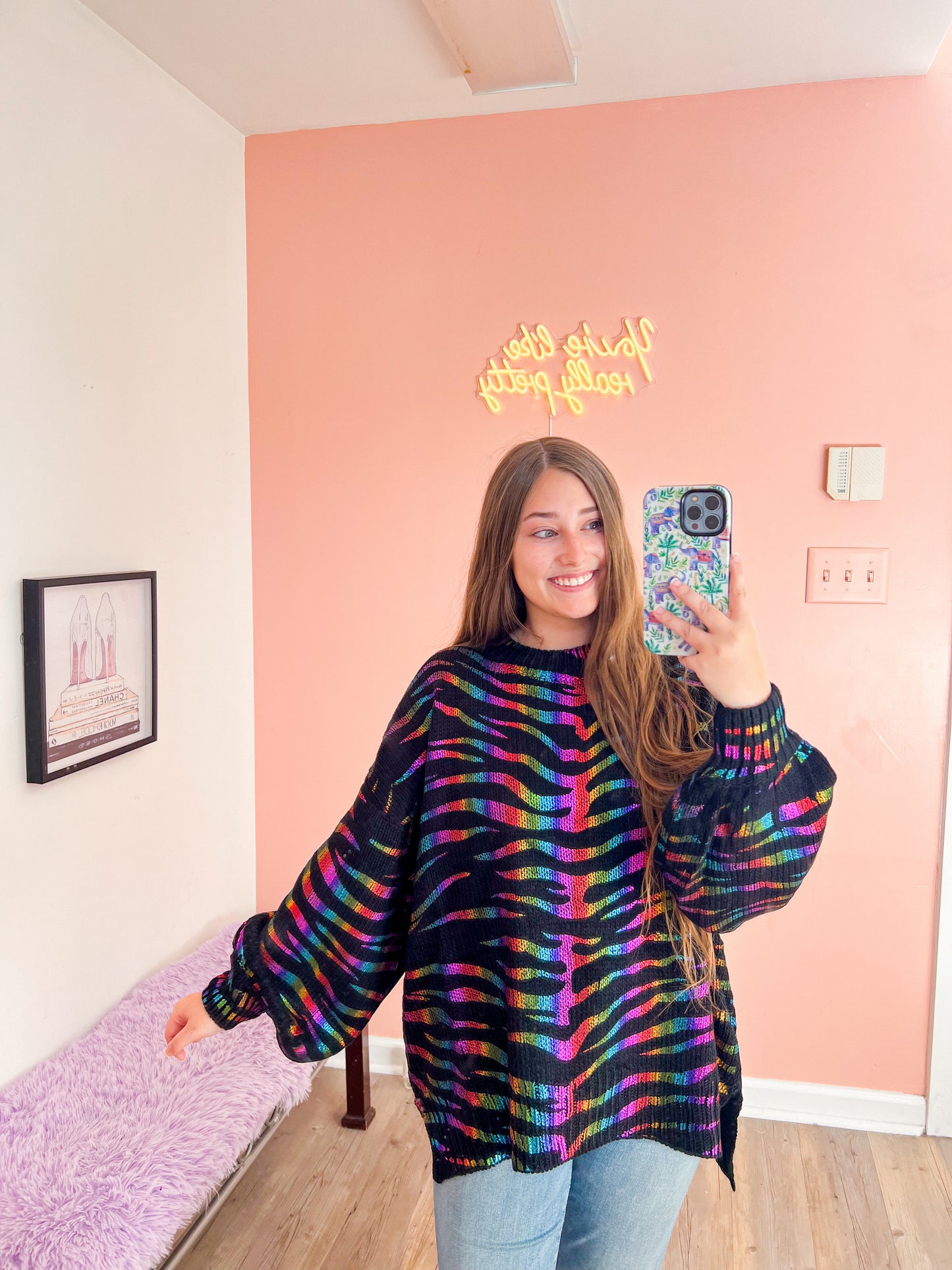 Electric Roar Sweater
