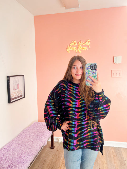 Electric Roar Sweater