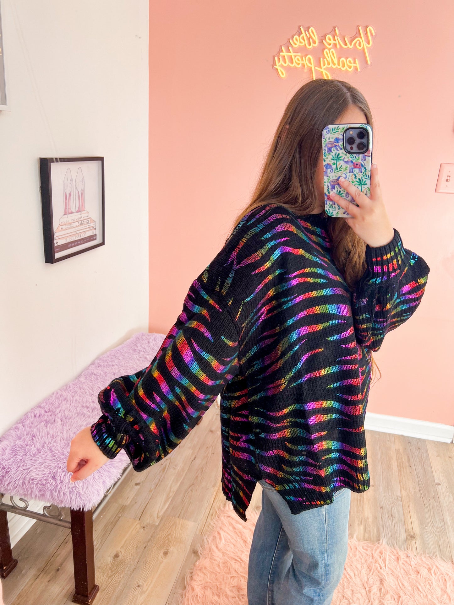 Electric Roar Sweater