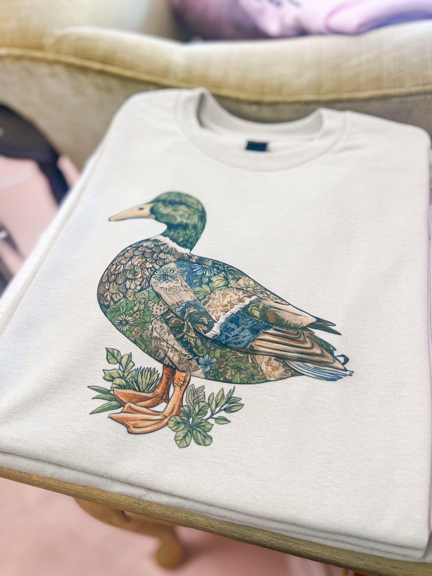 Patchwork Mallard Tee