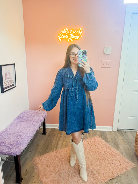Denim Delight Dress