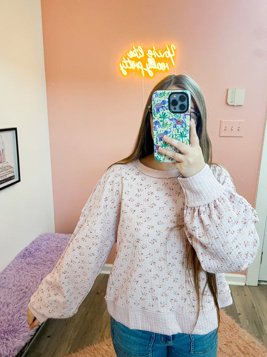 Polished Garden Pullover