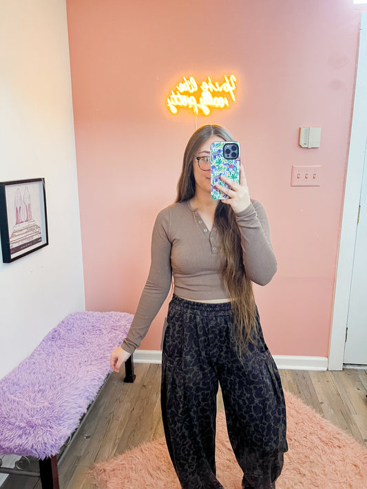 Spotted and Chic Pants