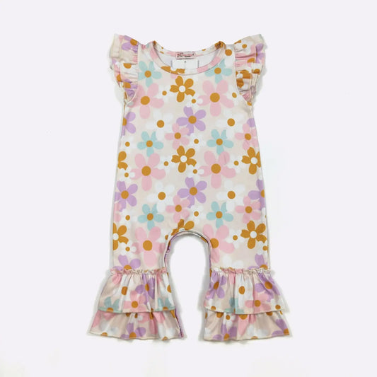 Pastel Daisy Romper