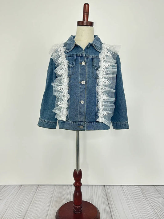 Lace Denim Jacket