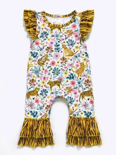 Tiger Queen Romper