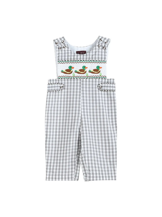 Mallard Gingham Smocked JonJon