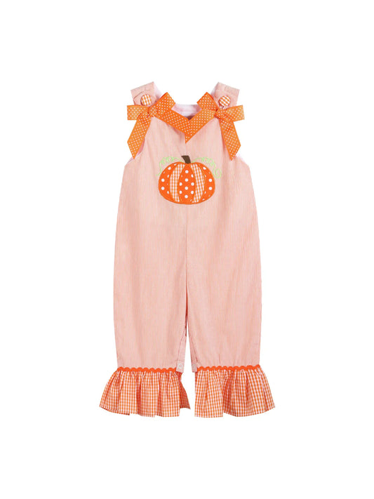 Pumpkin Pinstripe Jumpsuit