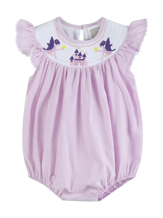 Fairy Castle Smocked Romper