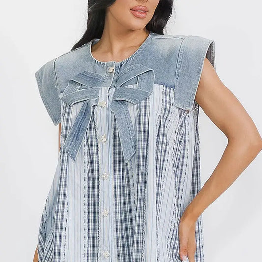 Denim Delight Top